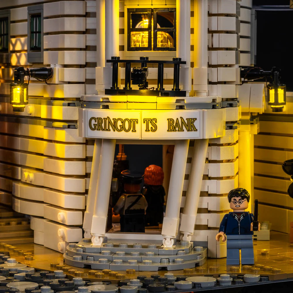 Light My Bricks Light Kit for LEGO 76417 Harry Potter Gringotts Wizarding Bank - Collectors' Edition