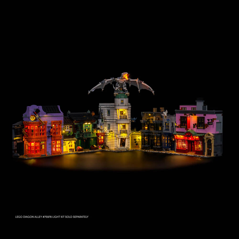 Light My Bricks Light Kit for LEGO 76417 Harry Potter Gringotts Wizarding Bank - Collectors' Edition