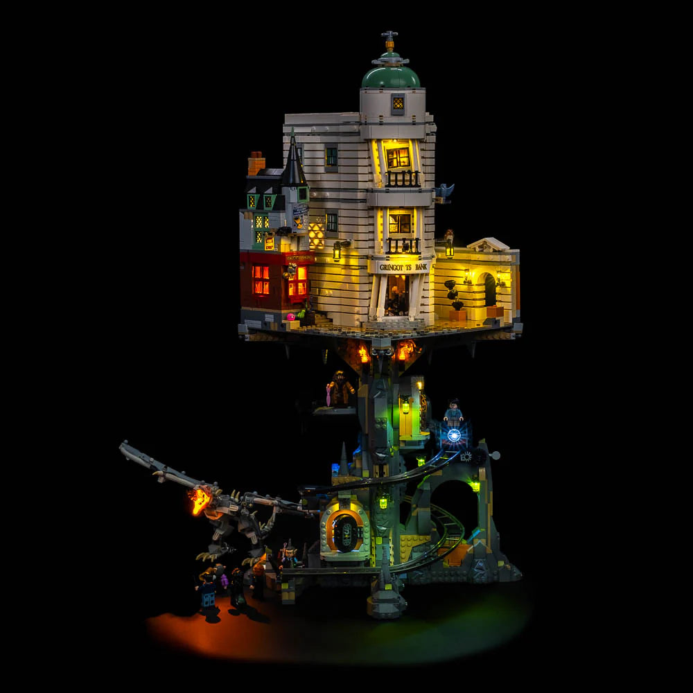 Light My Bricks Light Kit for LEGO 76417 Harry Potter Gringotts Wizarding Bank - Collectors' Edition