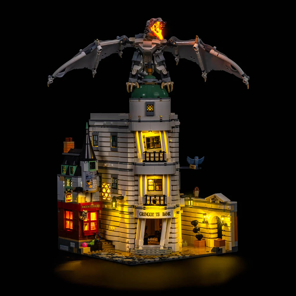 Light My Bricks Light Kit for LEGO 76417 Harry Potter Gringotts Wizarding Bank - Collectors' Edition