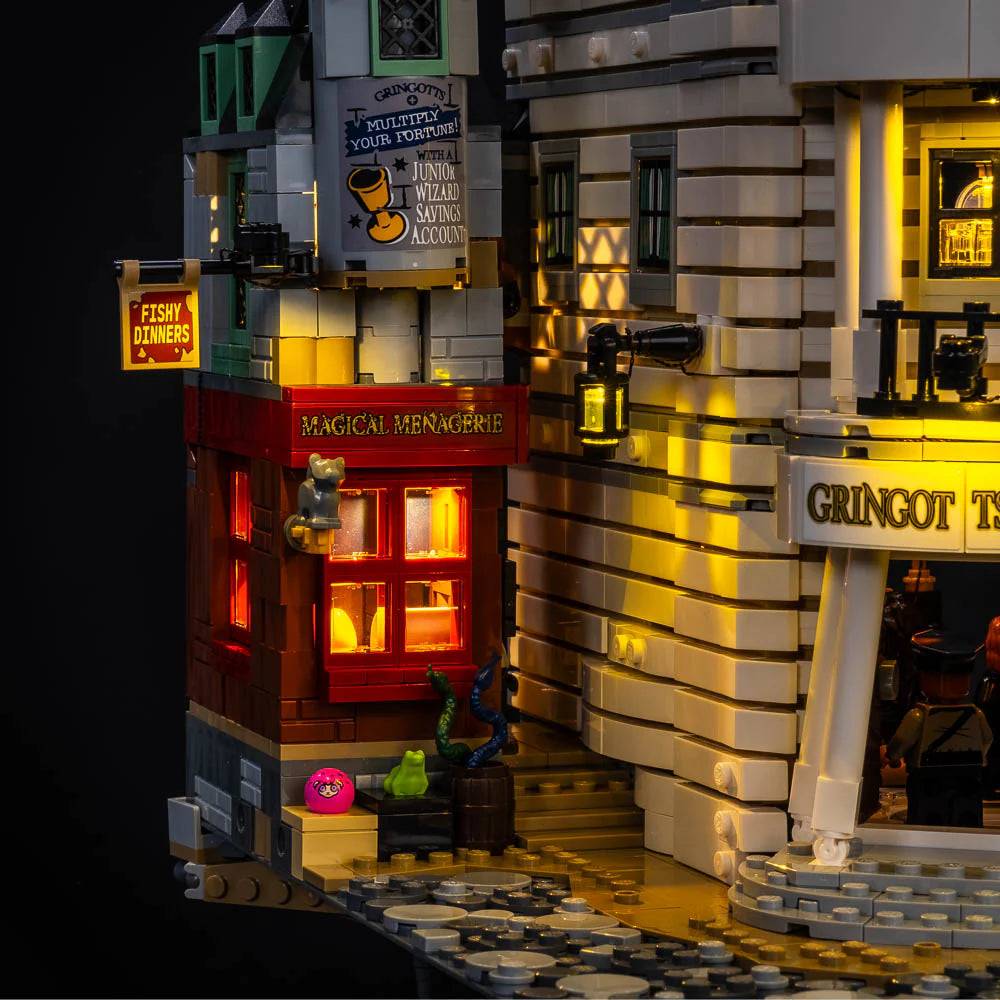 Light My Bricks Light Kit for LEGO 76417 Harry Potter Gringotts Wizarding Bank - Collectors' Edition