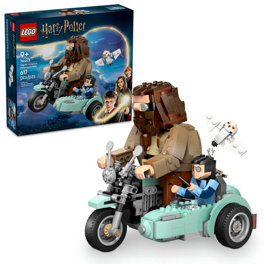 LEGO® Harry Potter™ Hagrid™ & Harry’s Motorcycle Ride 76443