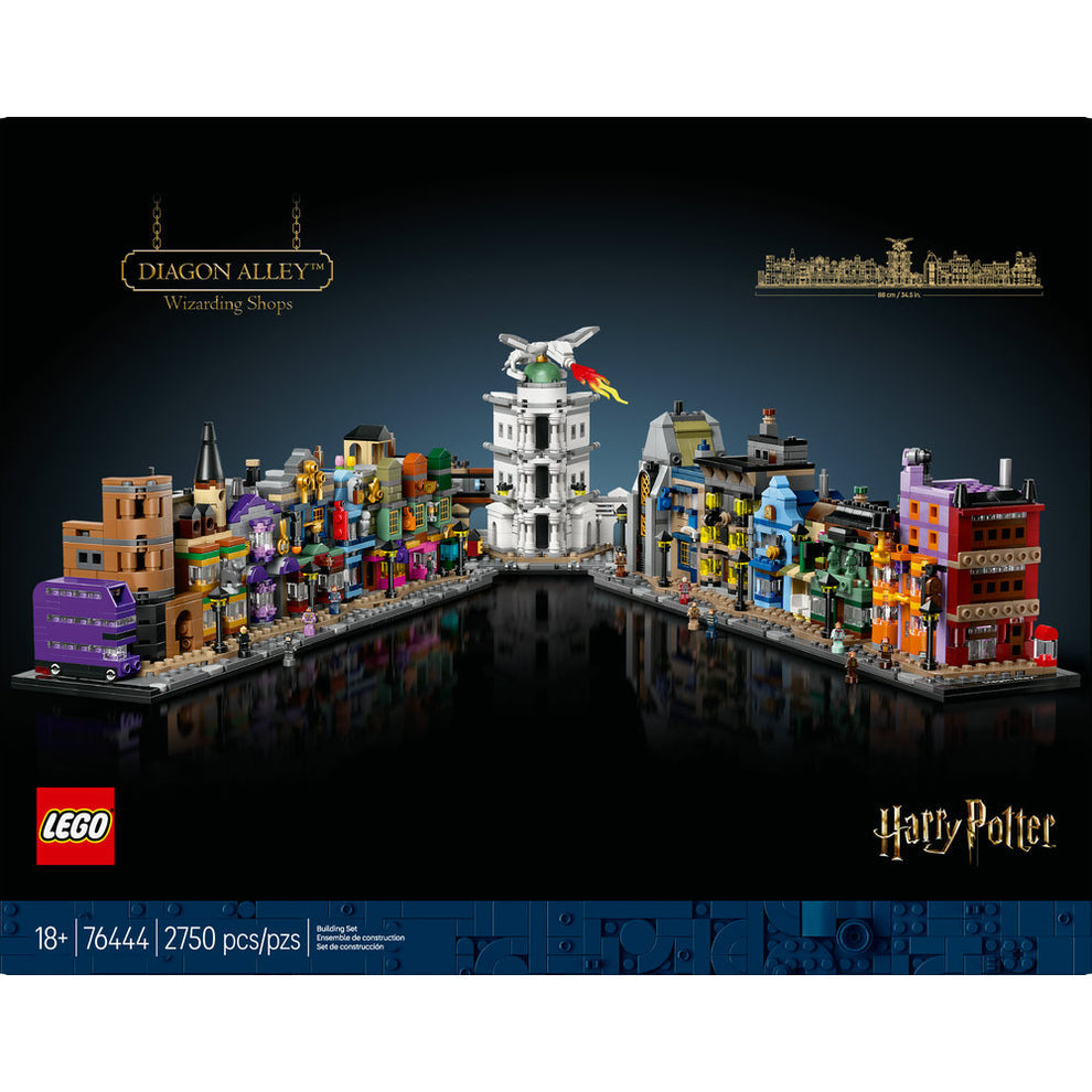 LEGO® Diagon Alley™ Wizarding Shops 76444