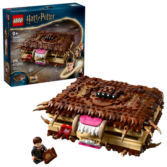 AVAILABLE NOW! LEGO® Harry Potter™ Chomping Monster Book of Monsters 76449