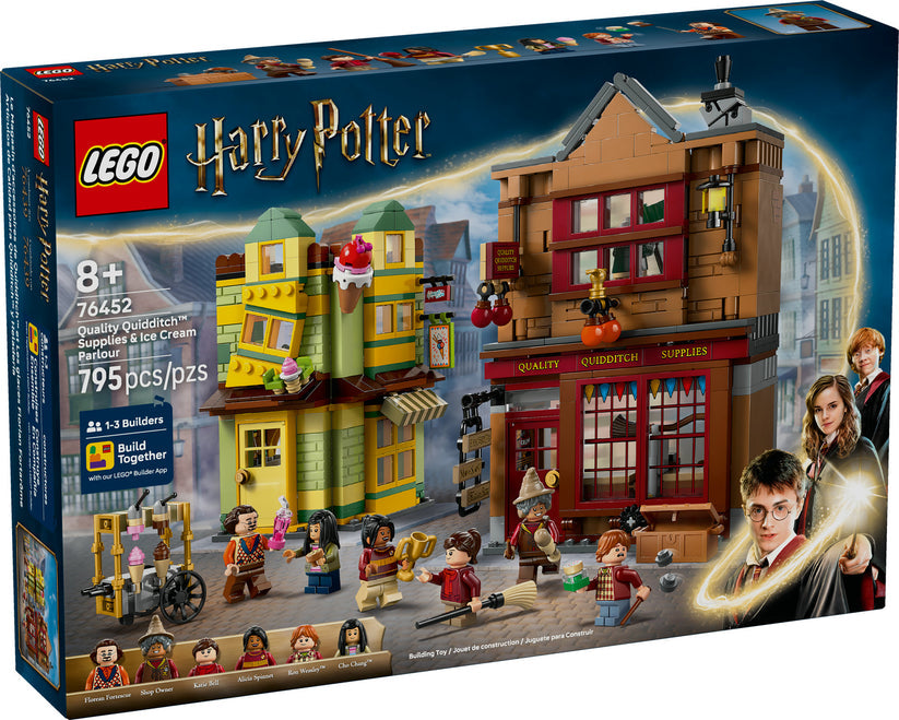 LEGO® Harry Potter™ Quality Quidditch™ Supplies & Ice Cream Parlour 76452