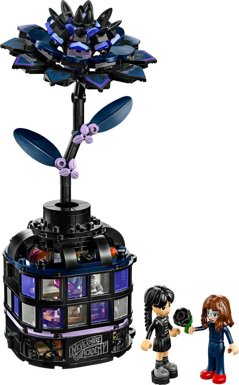 AVAILABLE NOW! LEGO® Wednesday Black Dahlia Flower 76784