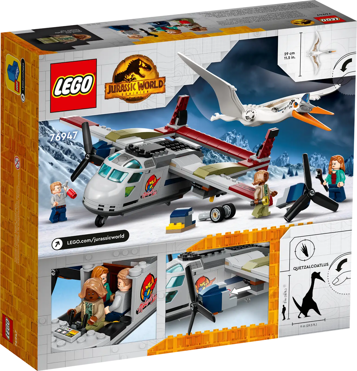 LEGO® Quetzalcoatlus Plane Ambush 76947 (Retired)