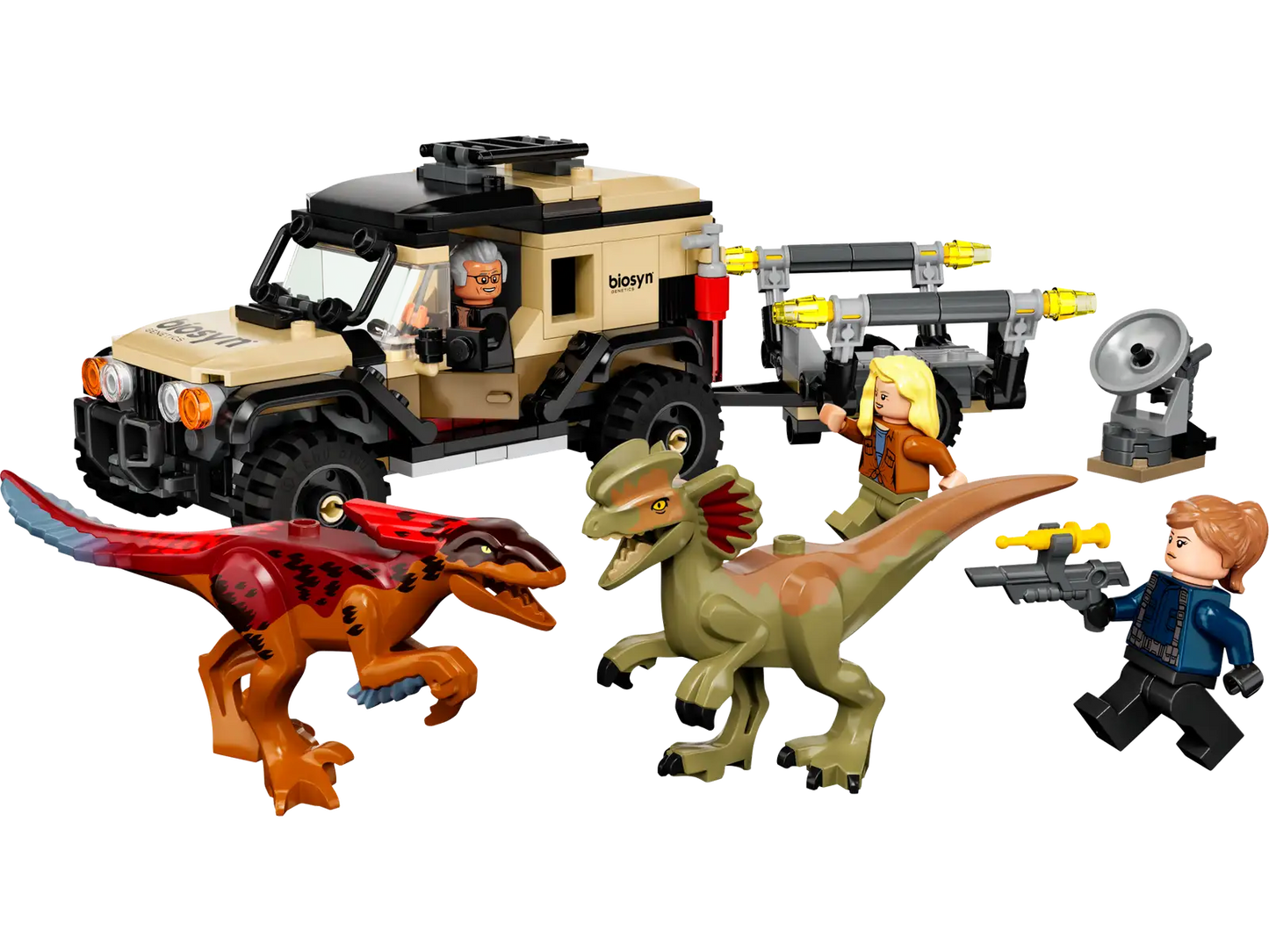 LEGO 76951 Pyroraptor & Dilophosaurus Transport