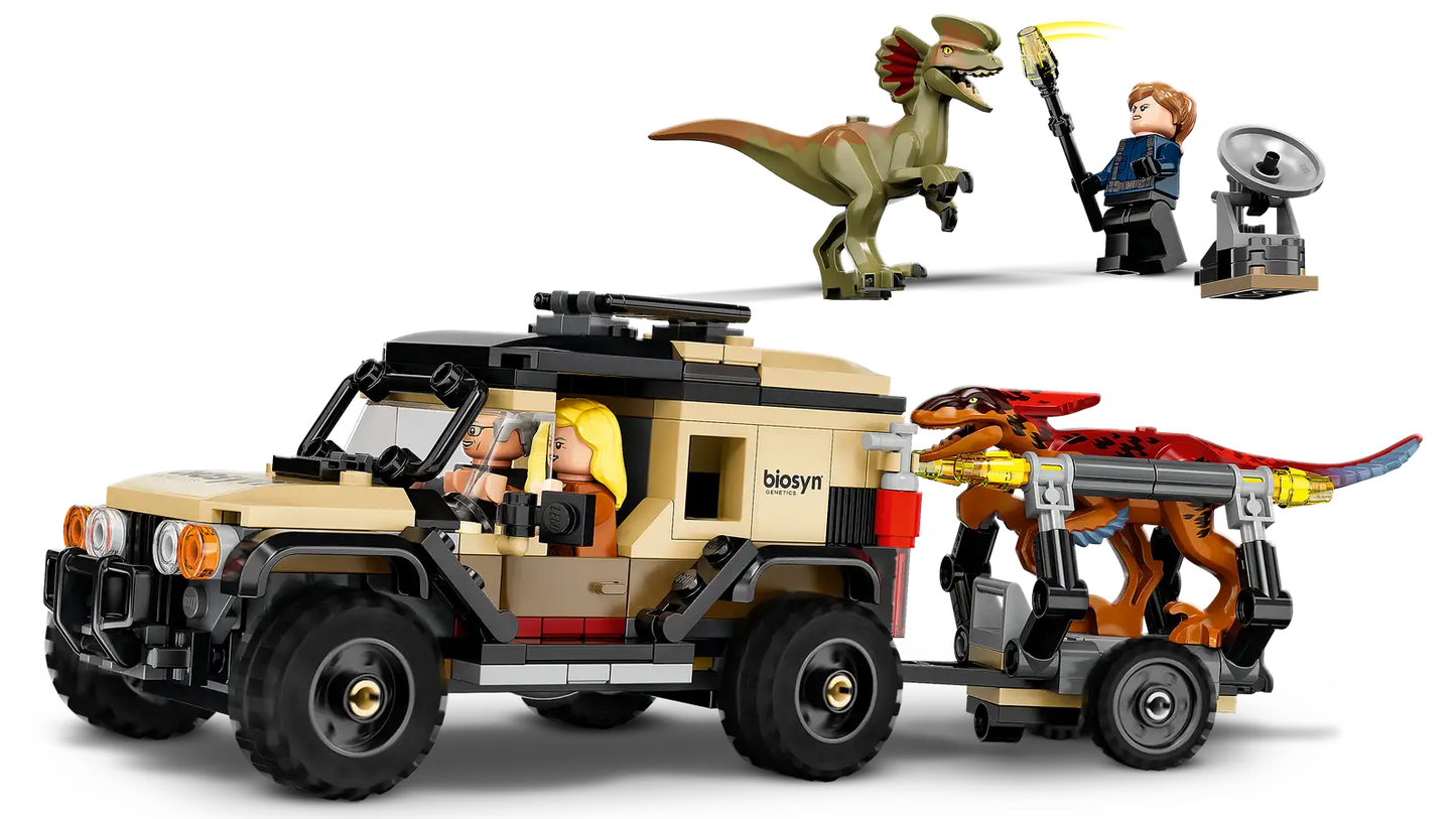 LEGO 76951 Pyroraptor & Dilophosaurus Transport