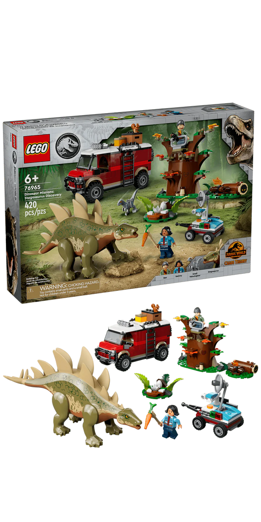 LEGO® Dinosaur Missions: Stegosaurus Discovery 76965