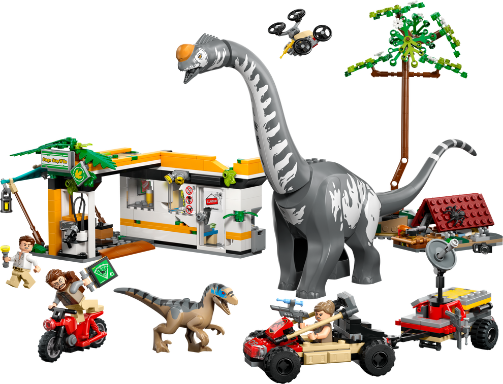LEGO® Jurassic World Raptor & Titanosaurus Tracking Mission 76973