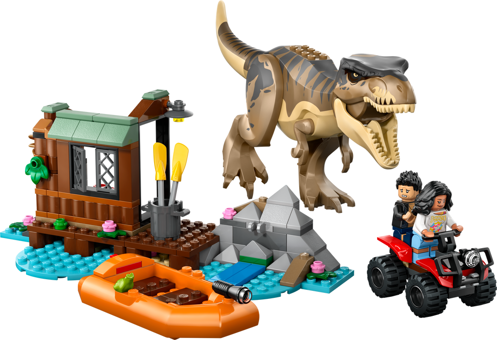 LEGO® Jurassic World T. rex River Escape 76975