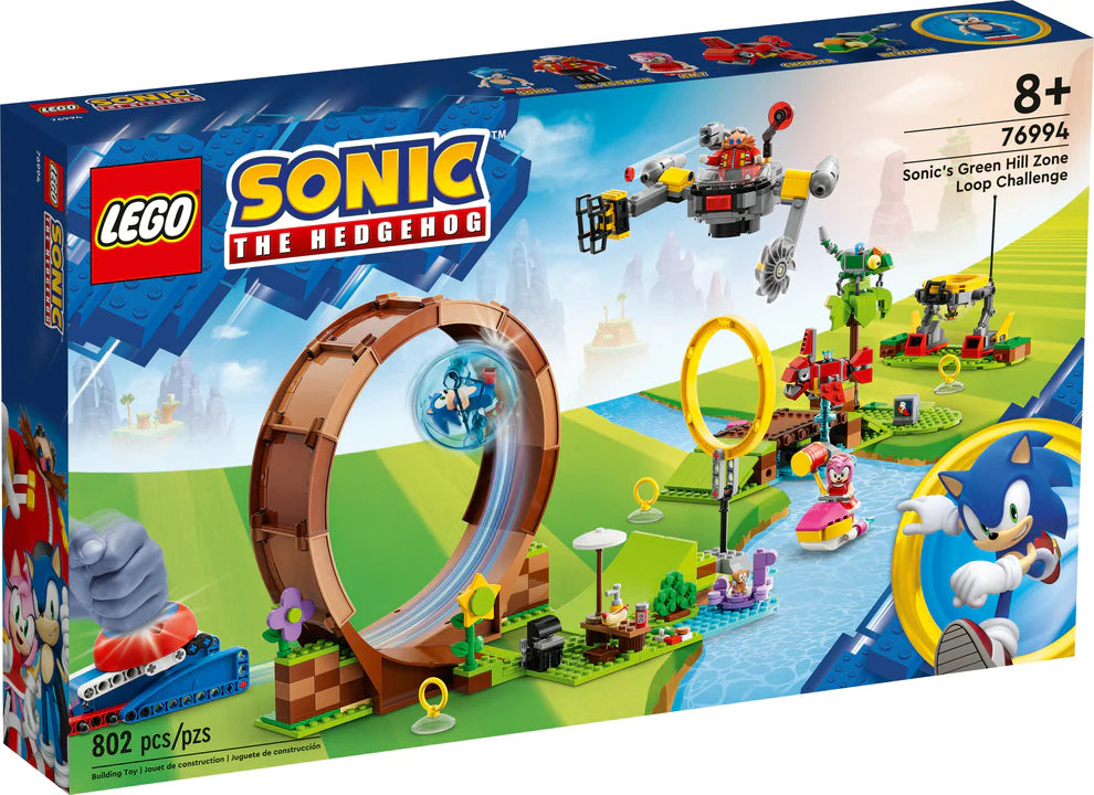 LEGO® Sonic the Hedgehog™ Sonic’s Green Hill Zone Loop Challenge 76994