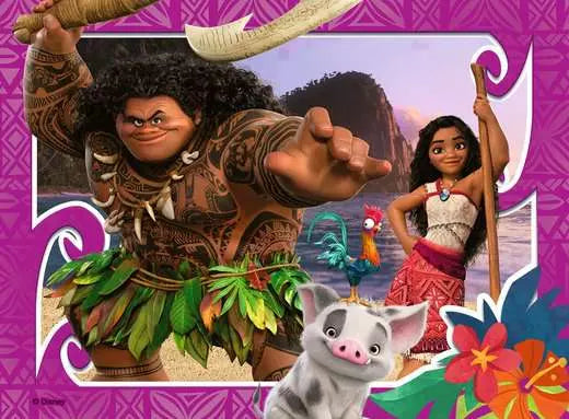 Ravensburger Moana 2 - 4 Puzzle in a Box (12p, 16p, 20p, 24p)