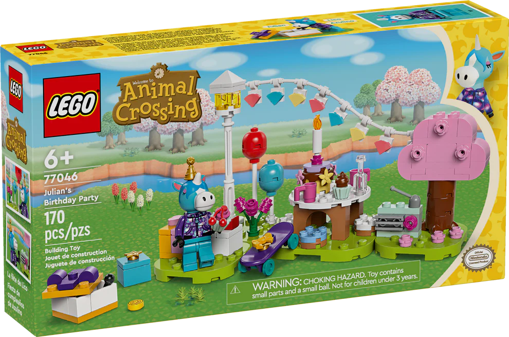 LEGO® Animal Crossing™ Julian’s Birthday Party 77046