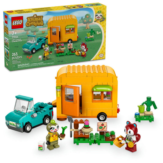 LEGO® Animal Crossing™ Leif’s Caravan & Garden Shop 77054