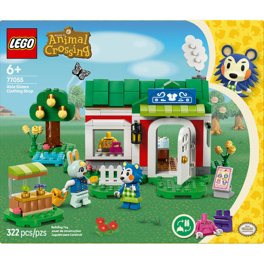 LEGO® Animal Crossing™ Able Sisters Clothing Shop 77055 (Retired)