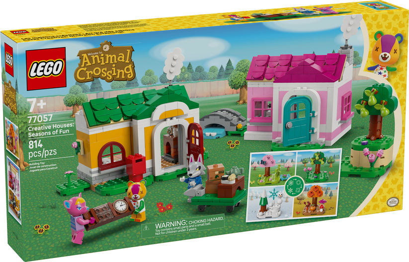 LEGO® Animal Crossing™ Creative Houses: Seasons of Fun 77057