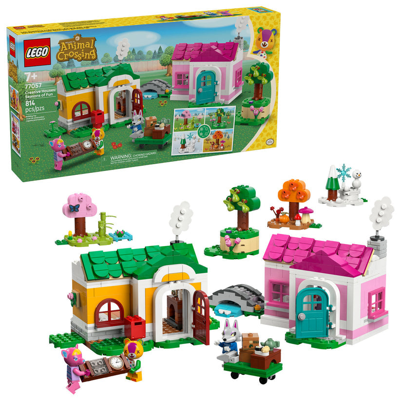 LEGO® Animal Crossing™ Creative Houses: Seasons of Fun 77057