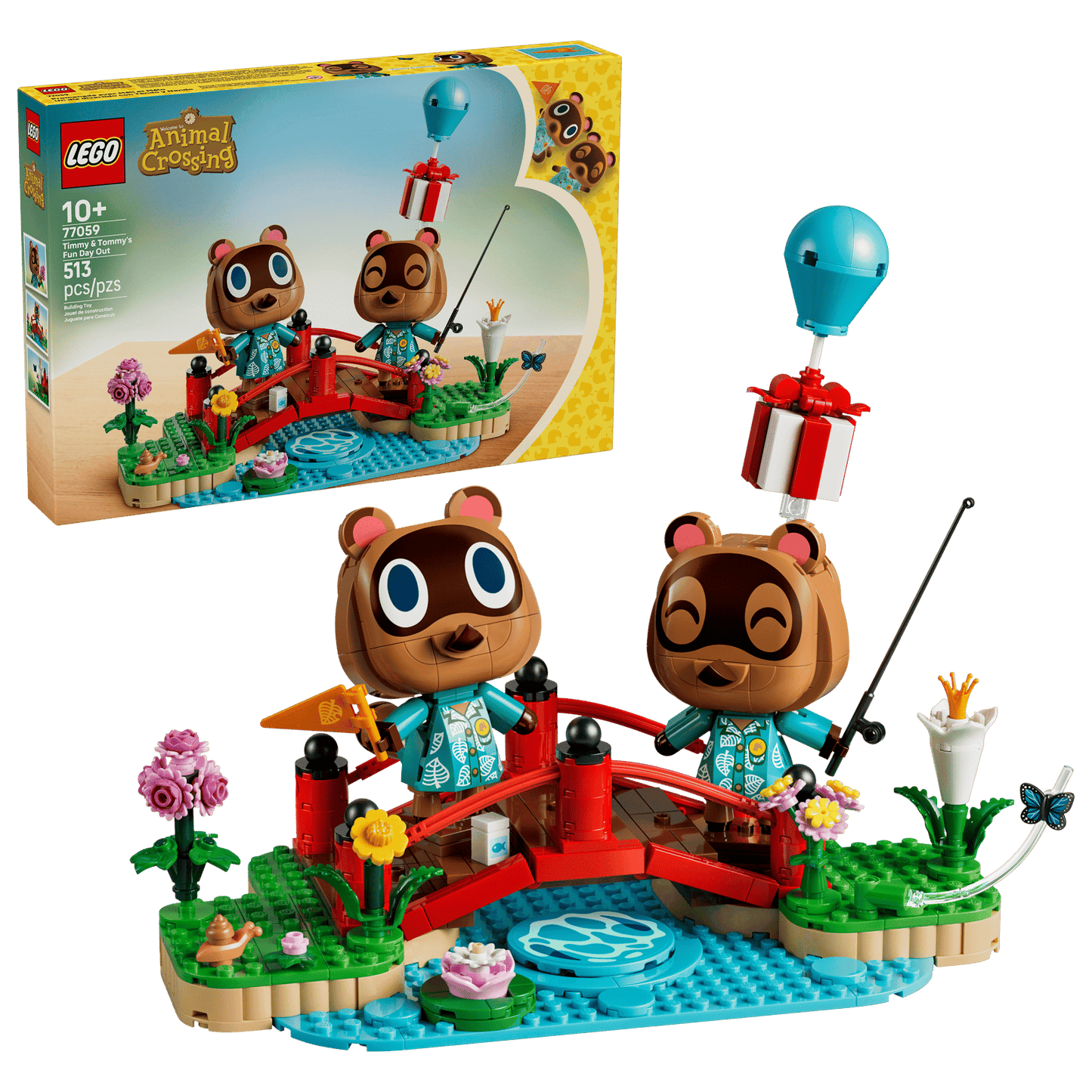LEGO® Animal Crossing Timmy & Tommy's Fun Day Out 77059