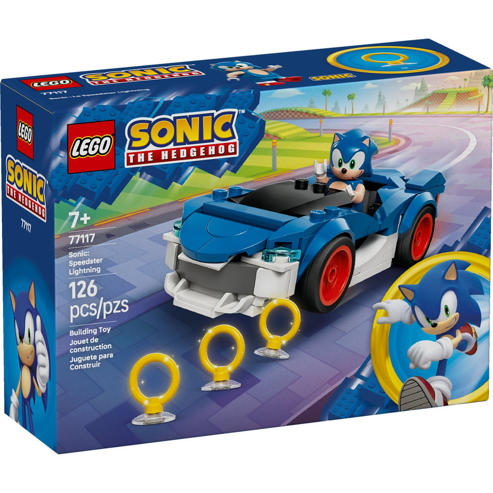 LEGO® Sonic the Hedgehog™ Sonic: Speedster Lightning 77117