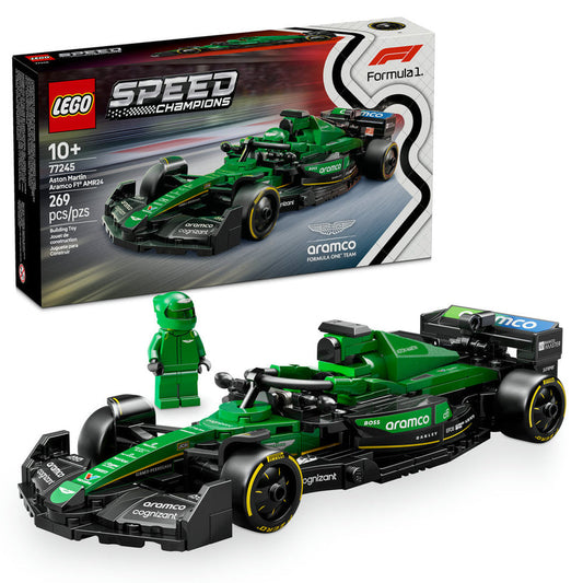 LEGO® Speed Champions Aston Martin Aramco F1 AMR24 Race Car 77245