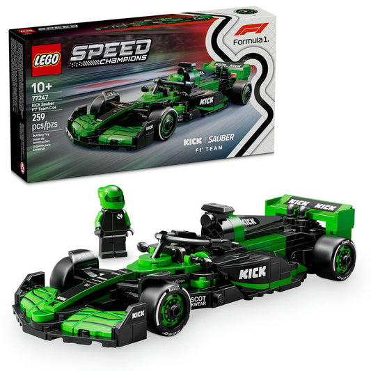 LEGO® Speed Champions KICK Sauber F1 Team C44 Race Car 77247
