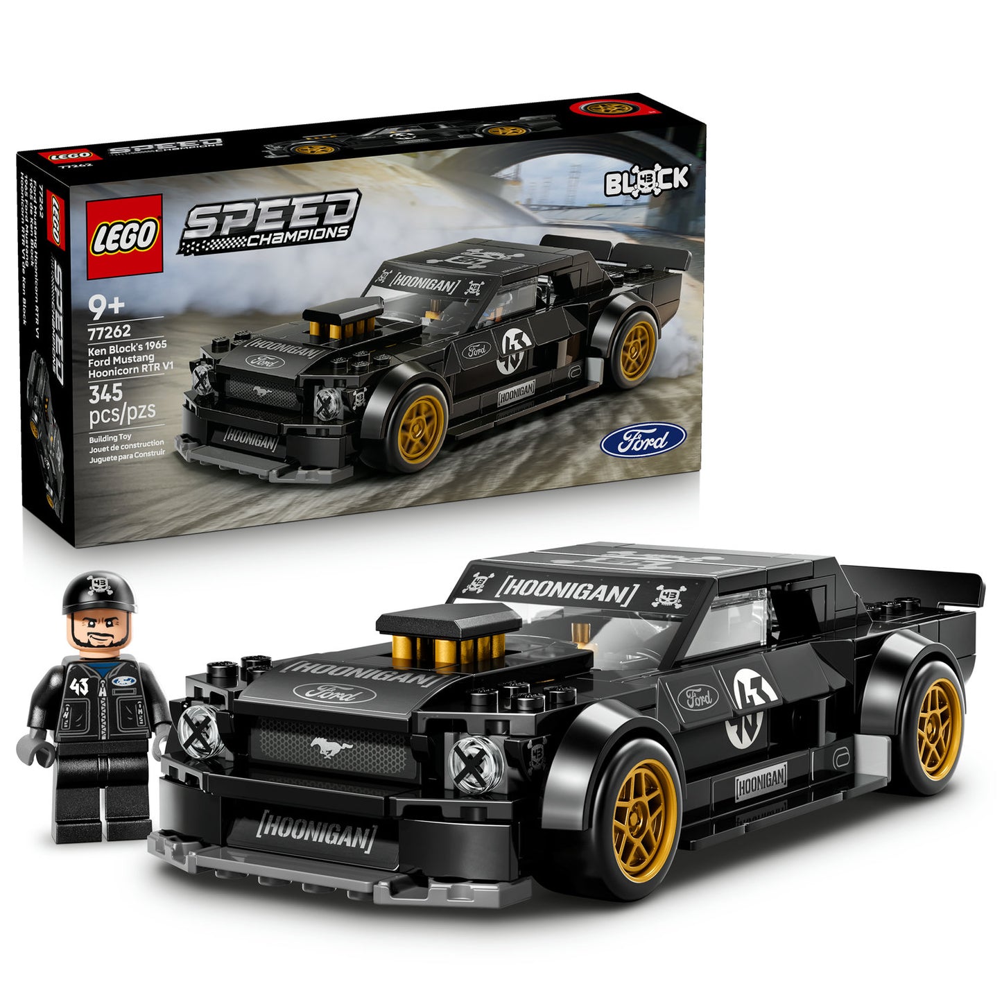 LEGO® Speed Champions Ken Block's '65 Ford Mustang Hoonicorn V1 77262
