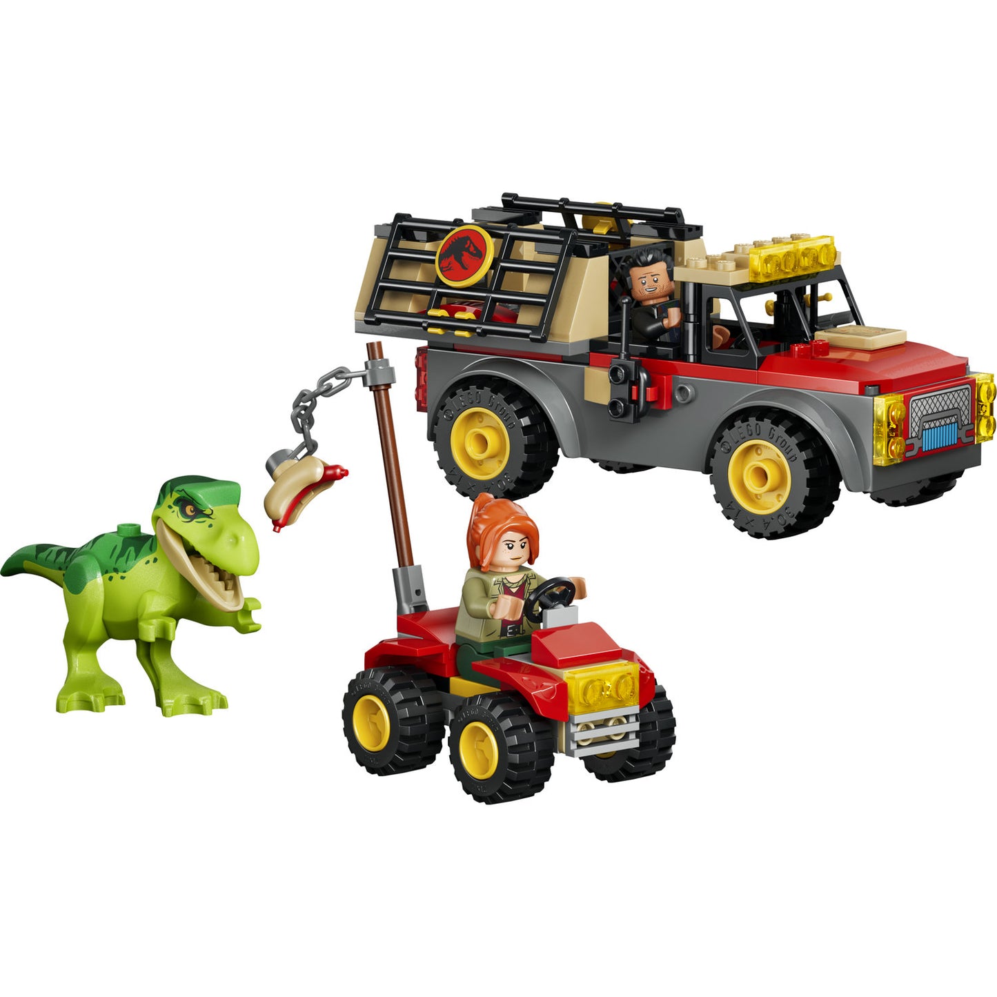 PREORDER NOW! LEGO® Jurassic World Young T. rex Transport Truck 77978