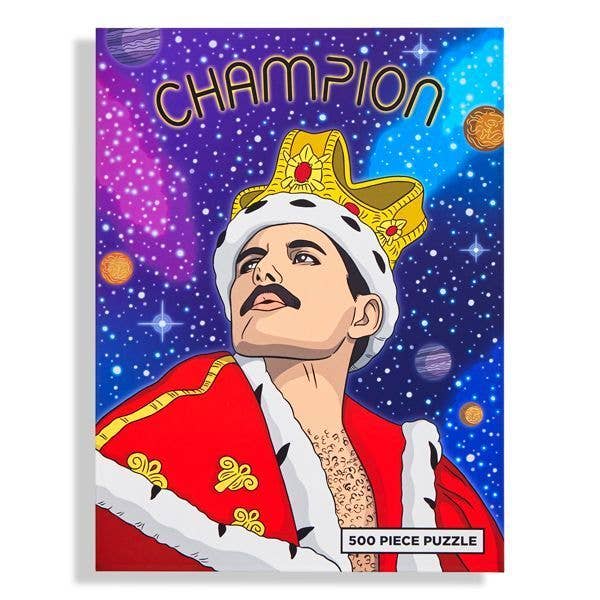 Freddie Mercury Champion Puzzle