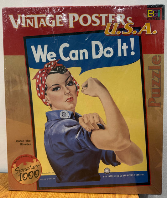 Rosie the Riveter: "We Can Do It!" 1000-Piece Jigsaw Puzzle