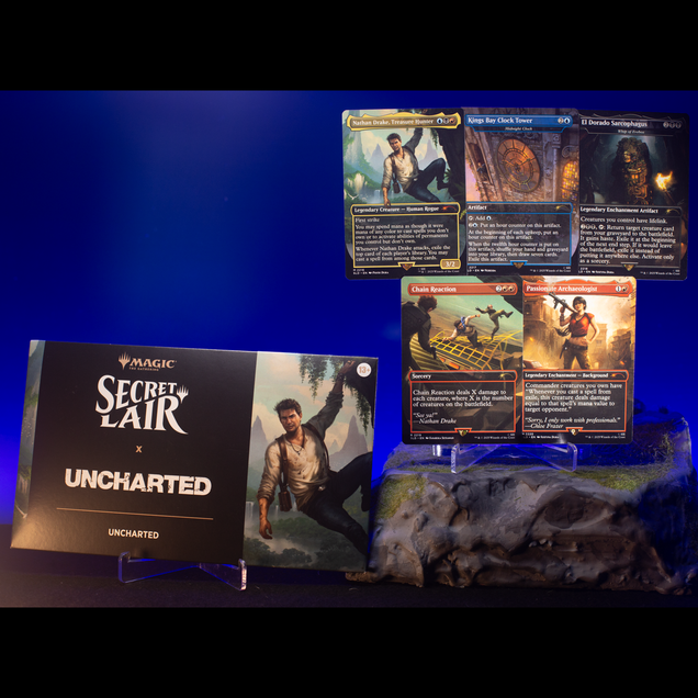 Magic: The Gathering TCG: Secret Lair x Uncharted: Saga of Thieves, Non-Foil