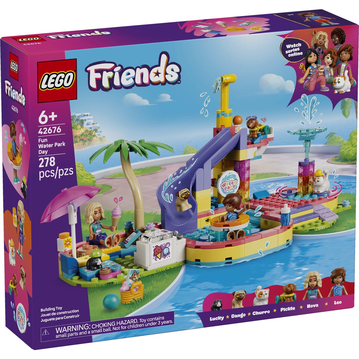 LEGO® Friends Fun Water Park Day 42676