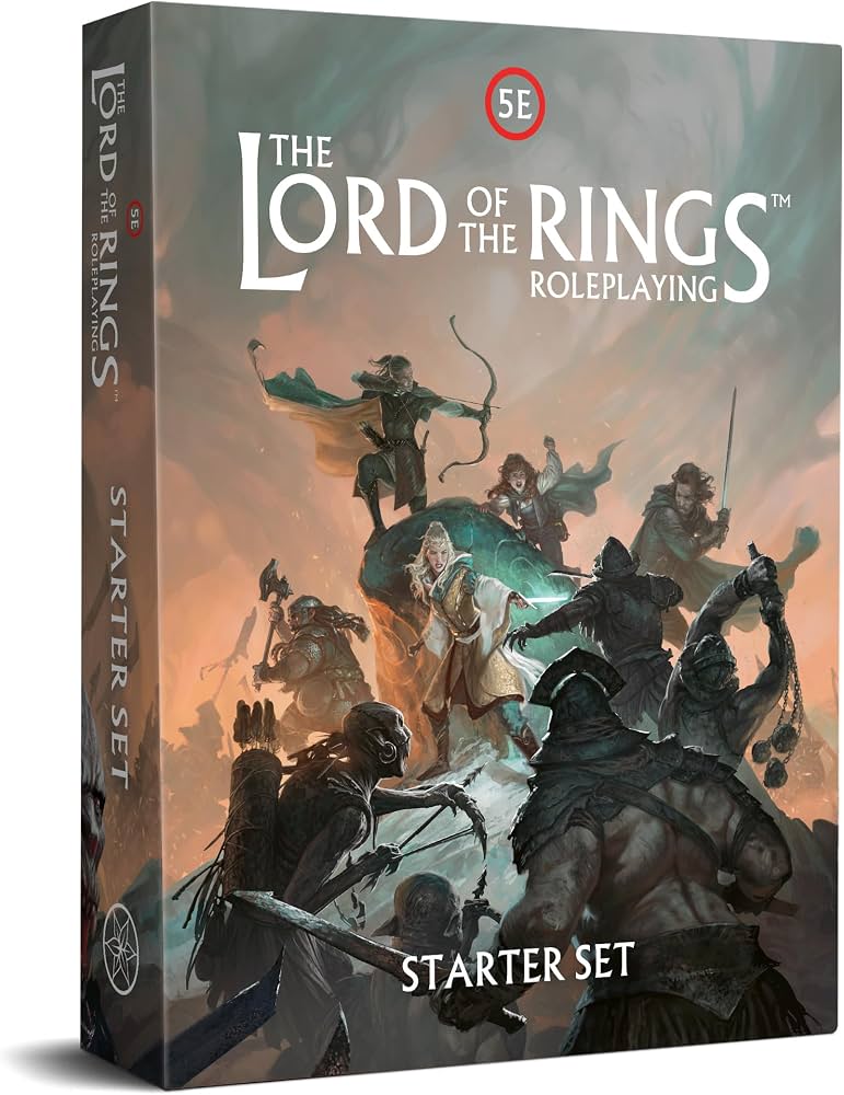 The Lord of the Rings Roleplaying 5E: Starter Set – Over Hill & Under Hill