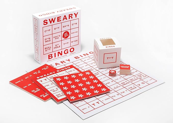 Swearly Sweary Bingo – The Pieceful Project