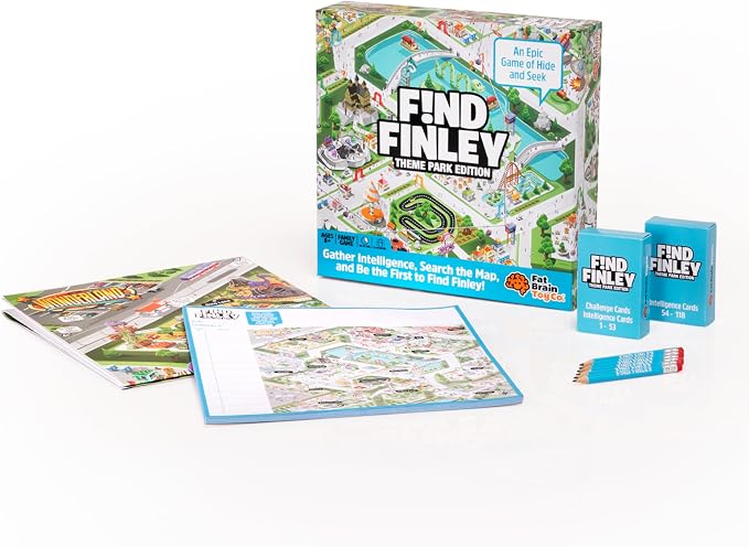 Find Finley: Deduction Game of Clues, Maps and Card Trading