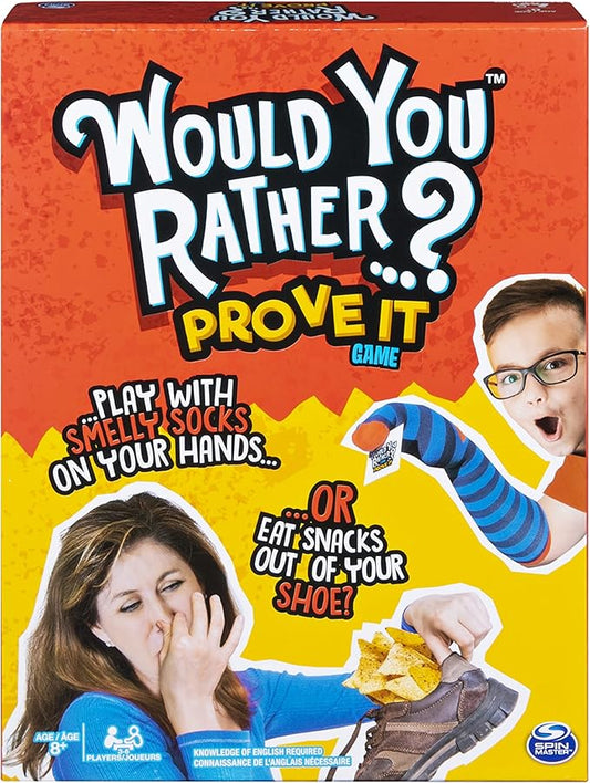 GAME RENTAL: Would You Rather? Prove it
