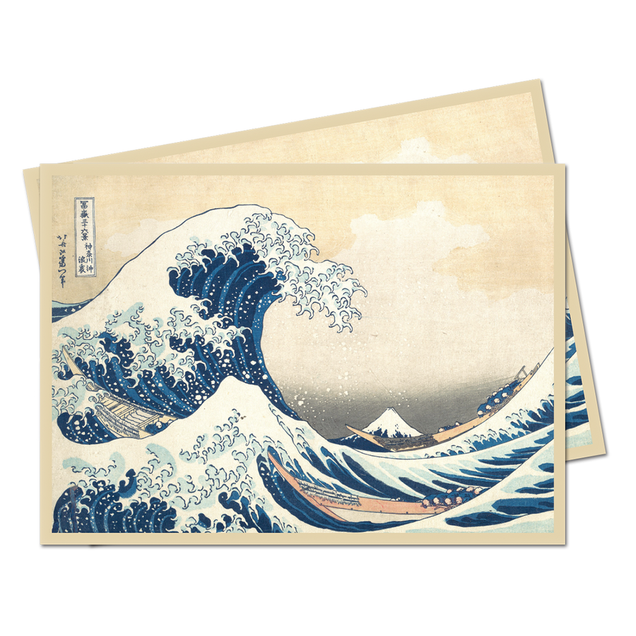 Ultra Pro Apex Sleeves The Great Wave of Kanagawa by Hokusai