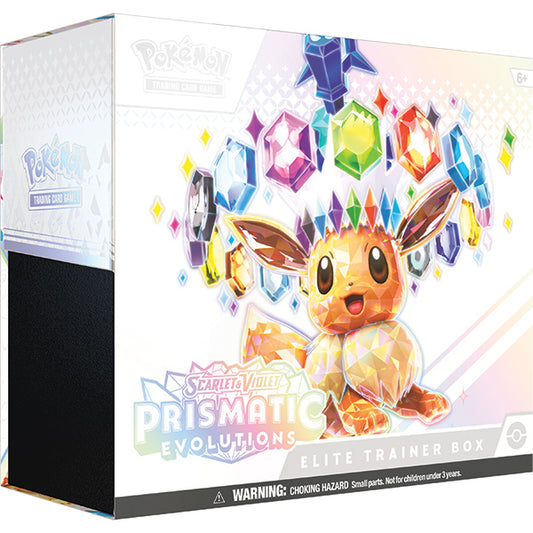 Pokemon TCG: Scarlet & Violet Prismatic Evolutions - Elite Trainer Box (Limit 1)