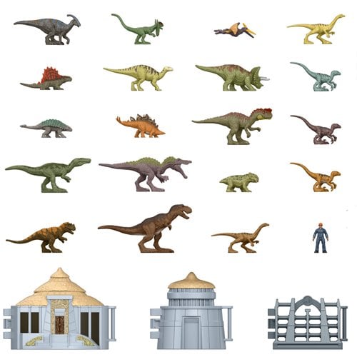Jurassic Park Minis Island Visitor Advent Calendar