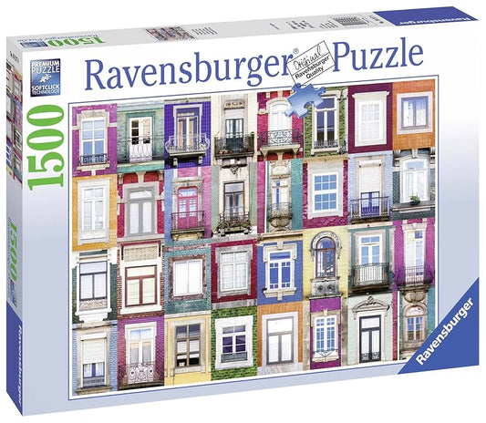 Ravensburger 1500 Piece Jigsaw Puzzle - Portuguese Windows