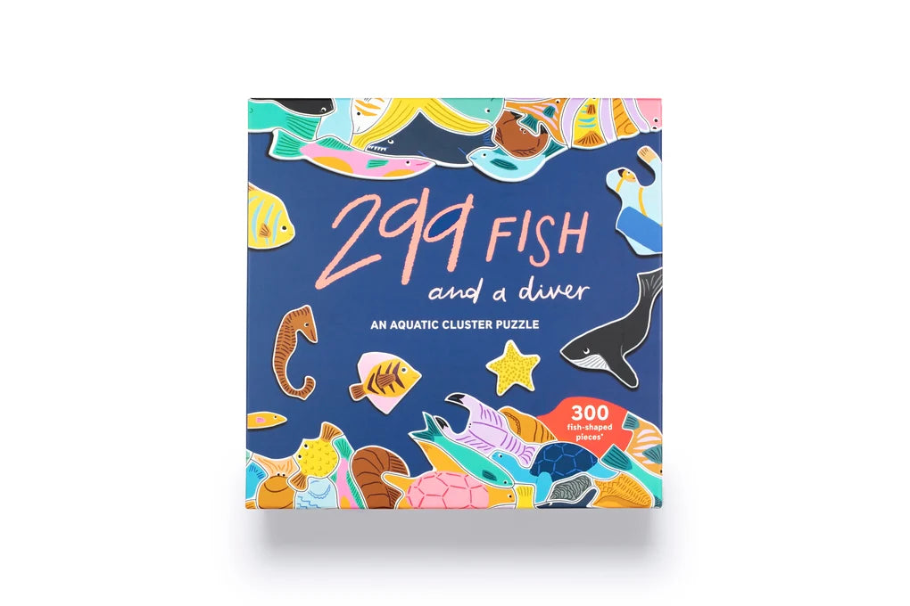 299 Fish (and a Diver) 300 Piece Cluster Puzzle