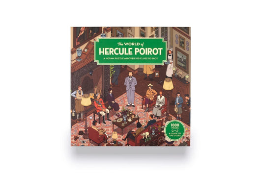 PUZZLE RENTAL: The World of Hercule Poirot- 1000 Piece Puzzle