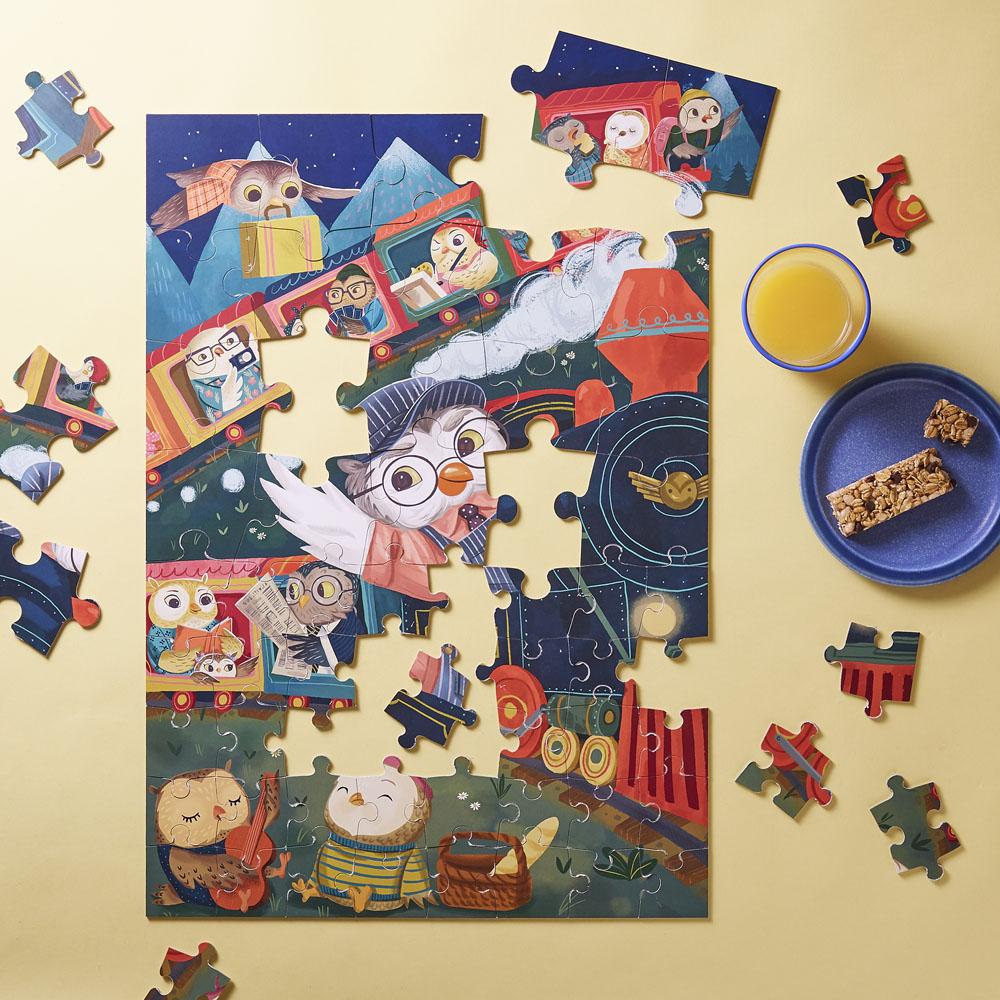 Piece It Together Family Puzzle: Owl Aboard!