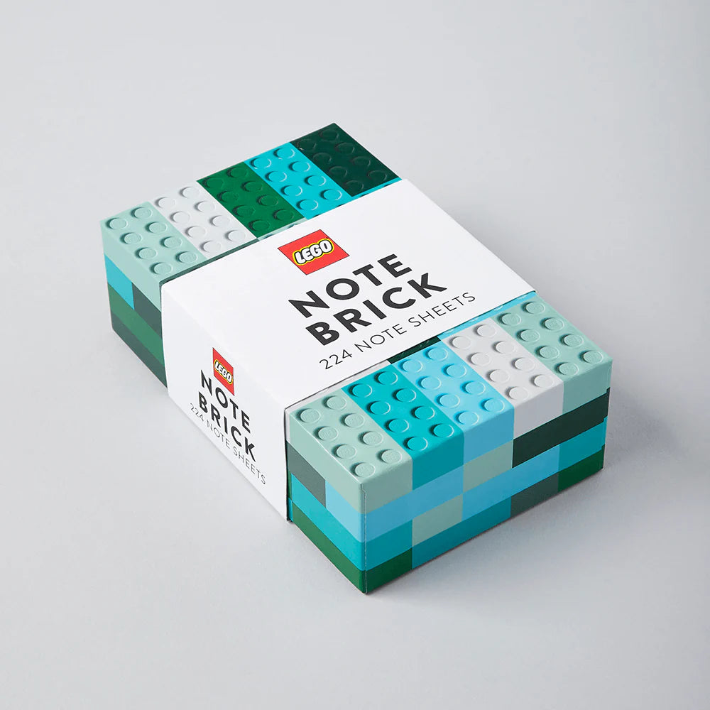 LEGO Note Brick (Blue-Green)