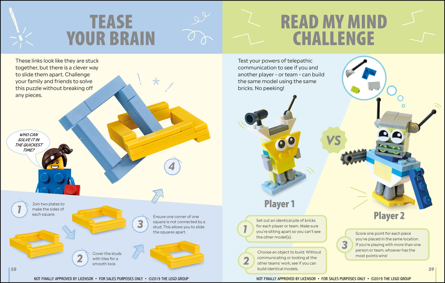 RENTAL: The LEGO Games Book: 50 Fun Brainteasers, Games, Challenges, and Puzzles!