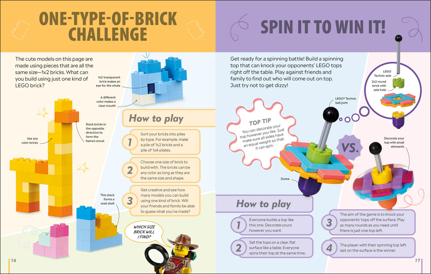 RENTAL: The LEGO Games Book: 50 Fun Brainteasers, Games, Challenges, and Puzzles!