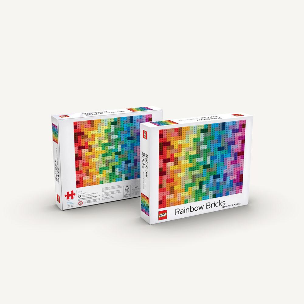 LEGO® Rainbow Bricks 1000-Piece Puzzle