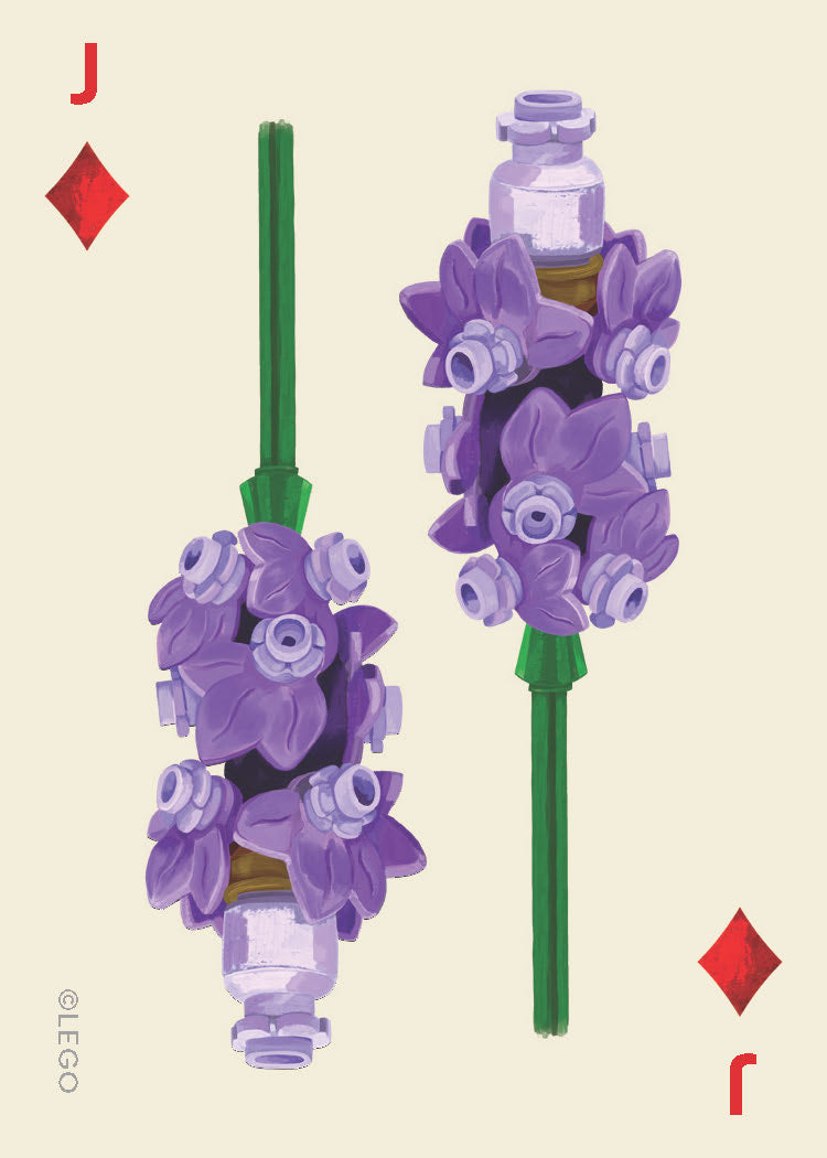 LEGO Botanical Playing Cards