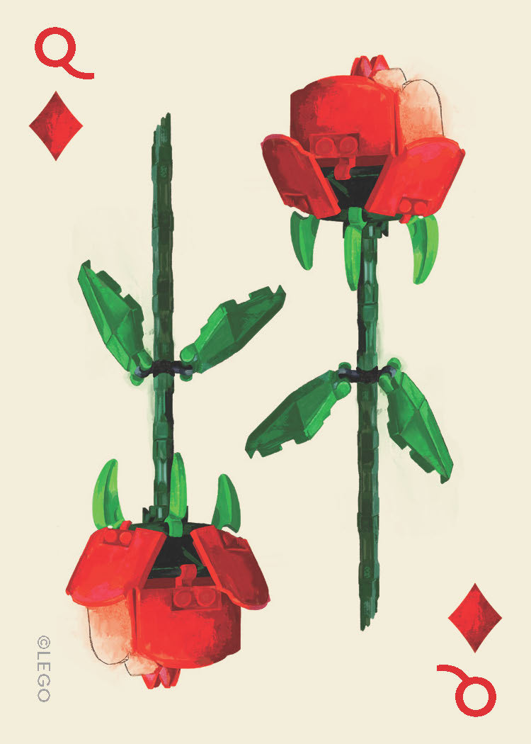 LEGO Botanical Playing Cards